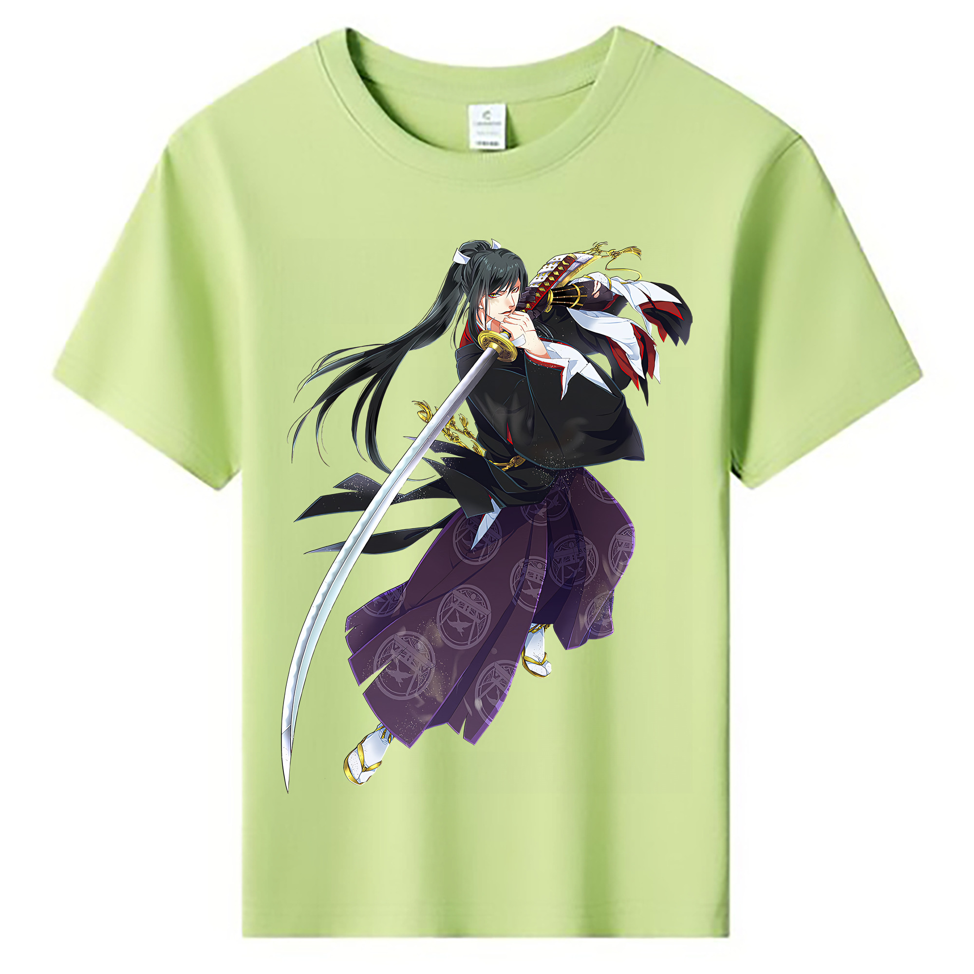 （画像用） 刀剣乱舞 Touken Ranbu 綿100％キッズTシャツ（フロントプリント）